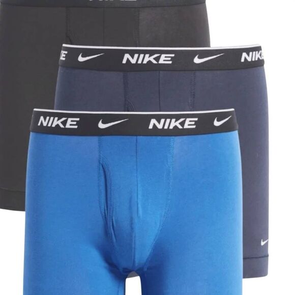 Nike Dri-Fit Essential 3PK Stretch Cotton Boxer Briefs - Picture 1 of 8